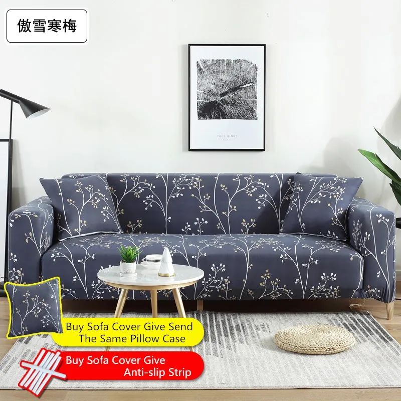 New Corner Sofa Cover Elastic Couch Cover for Sofa Sectional L Shaped Sofa Cover Chaise Longue Stretch Sofa Slipcover L shape - Color: 15