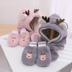 Cartoon Print children's Winter Baby Clothes Keep Warm Scarf Kid Pattern Baby Scarf Neck With Thicken Warmer Kids Winter Scarf