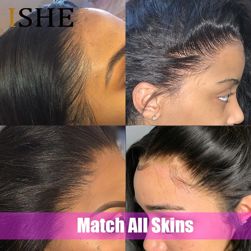 Прозрачные кружевные парики полностью человеческие волосы невидимые передние