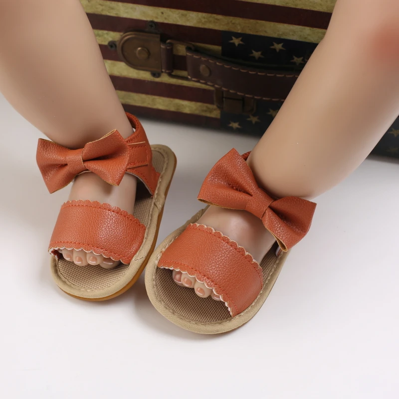 Summer Baby Cross Strap Fashion Sandals - Soft Sole