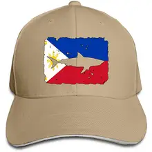 Для мужчин Wo Для мужчин s Винтаж Акула Филиппины Флаг Бейсбол шляпа Бейсбол Кепки