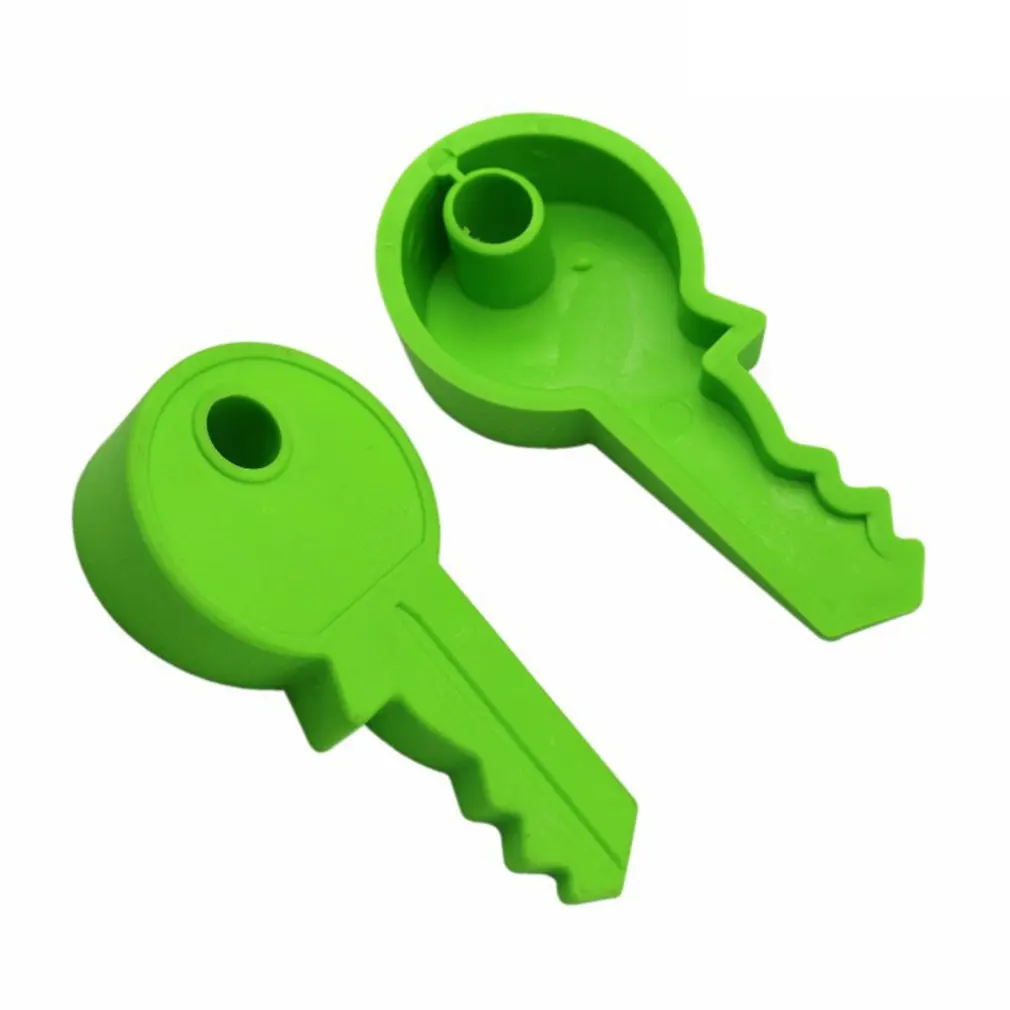 Creative Design Silicone Key Shaped Safety Door Stopper for Home Door Decor for Child Baby Anti-Pinch Security Door Card Hanging