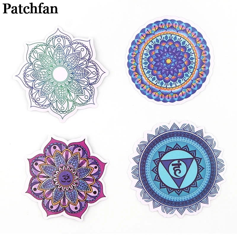 12 компл./лот Patchfan 24 шт./компл. Йога узор в винтажном стиле забавные стикеры пакеты в мультипликационном стиле настенные часы-телефон альбом для скрапбукинга A2328