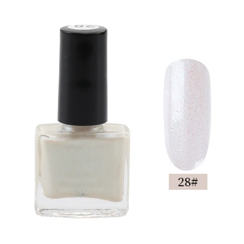 28 QUNQC Nail Polish 37 Colors Gray Red Green Series Nail Polish 6ml Quick Dry Eco-friendly Hybrid Varnishes Polish Nail Art - Цвет: 28