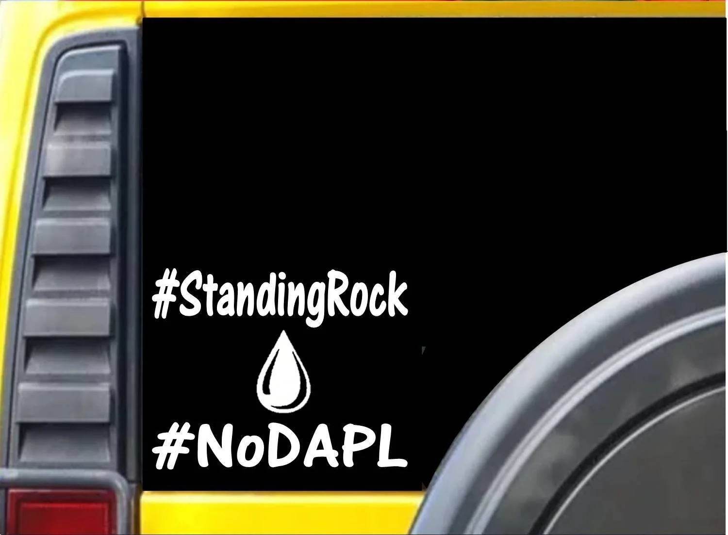 Стоящий рок k512 NoDapl стикер 6 дюймов dakota трубопровод Наклейка на компьютер