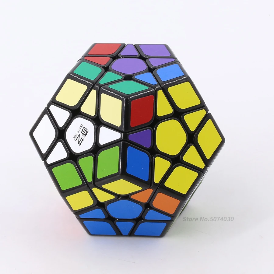 Qiyi QiHeng S волшебный куб Megaminxed скорость Cubes12 Sides головоломка для начинающих Cubo Magico Чемпионат без косточек