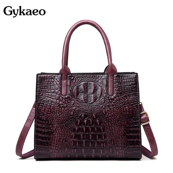 

Luxury Handbags Women Bags Designer Alligator Crossbody Bags for Women Casual Tote Bag Ladies PU Leather Shoulder Bag Sac A Main