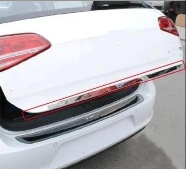 Подходит для Golf MK 6/ MK7 2014 2015 2016 задняя дверь из нержавеющей стали крышка багажника