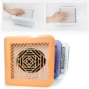 

45W Nail Dust Suction Dust Collector Fan Vacuum Cleaner Manicure Machine Tools Strong Power Nail Fan Art Manicure Salon Tools EU