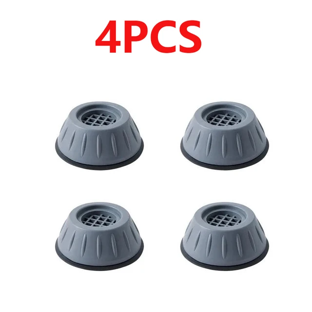 1/4pcs Anti Vibration Washer Feet Pad Universal Washing Machine Anti-Skid Roller Kit Furniture Lifting Foot Base 1