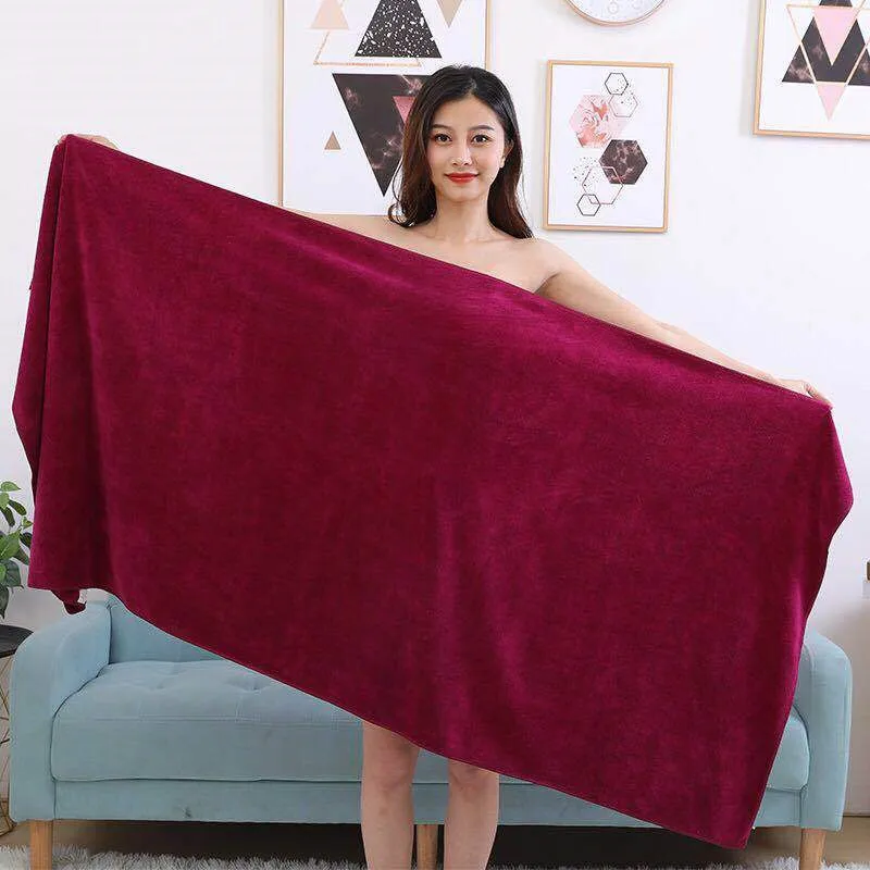 Microfiber Bath Towel Super Large Soft Absorbent Quick-drying Non-fading Multi-purpose Sports Travel Towel