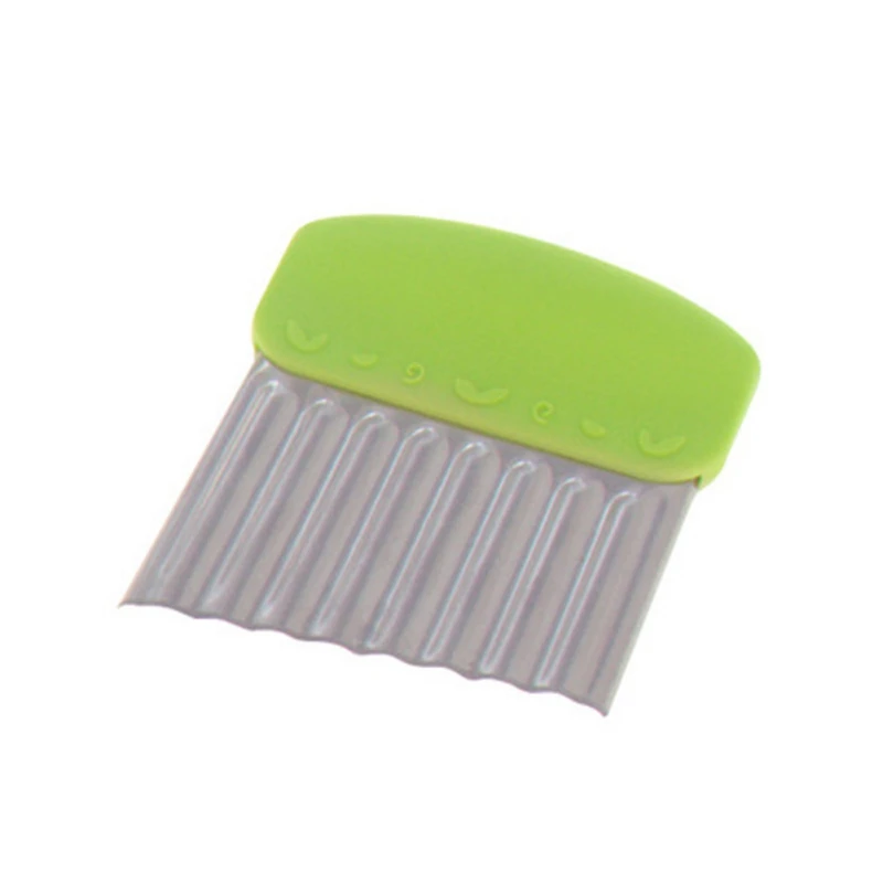 Овощерезка для картофеля и 6 цветов Овощечистка с волнистыми краями нож