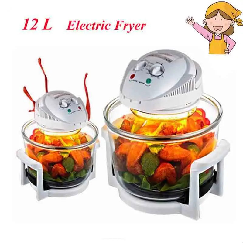 

Free shipping 1300w power 12L capacity Halogen Oven Turbo Oven Conventional Infrared Super Wave Oven Electric Fryer