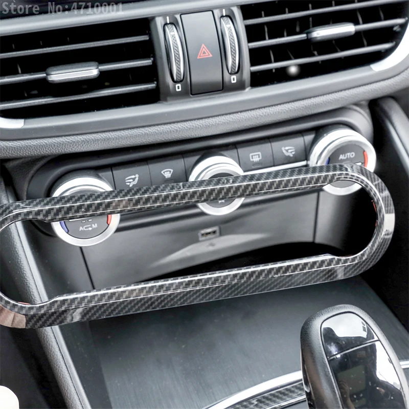 Carbon-Fiber-For-Alfa-Romeo-Giulia-Stelvio-2016-2017-2018-ABS-Chrome-Center-Air-Conditioning-Adjustment (1)