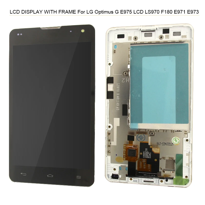 Оригинальный ЖК дисплей 4 7 дюйма для LG Optimus G LS970 F180 E971 E975 E973 сенсорный экран с