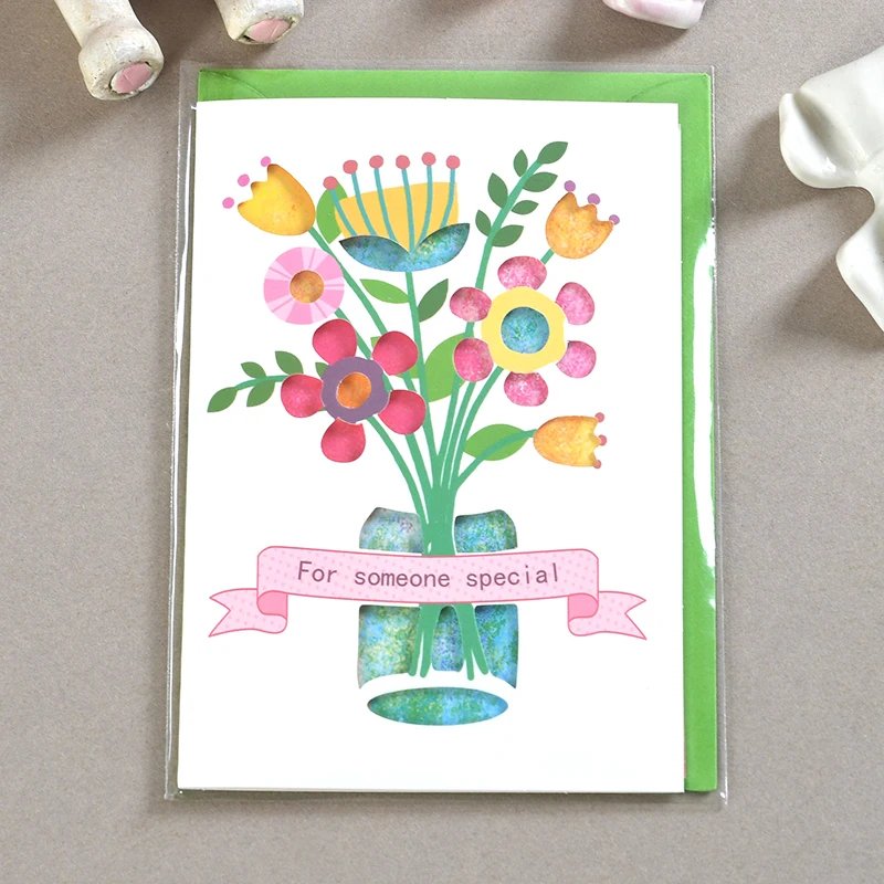10 комплектов мини-открытка Doodle Card день рождения благодаря универсальной открытке ко Дню Святого Валентина - Цвет: F