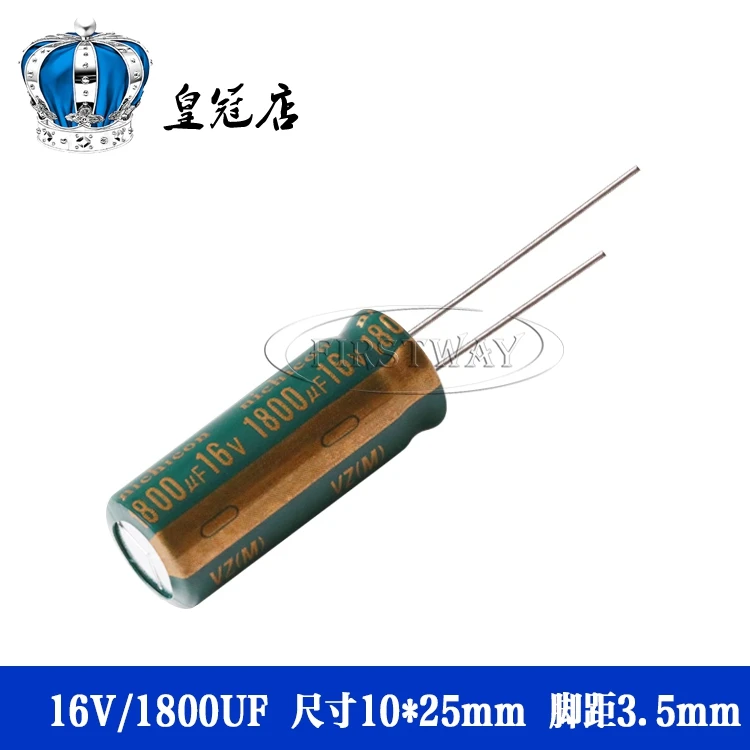 10 шт DIP 16V1800UF 10*25 мм 1800 мкФ 16V 10*25 мм