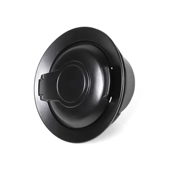 

Car Gas Cap Gas Cap Cover Door ABS Black Parts For Dodge Challenger 2015-2019