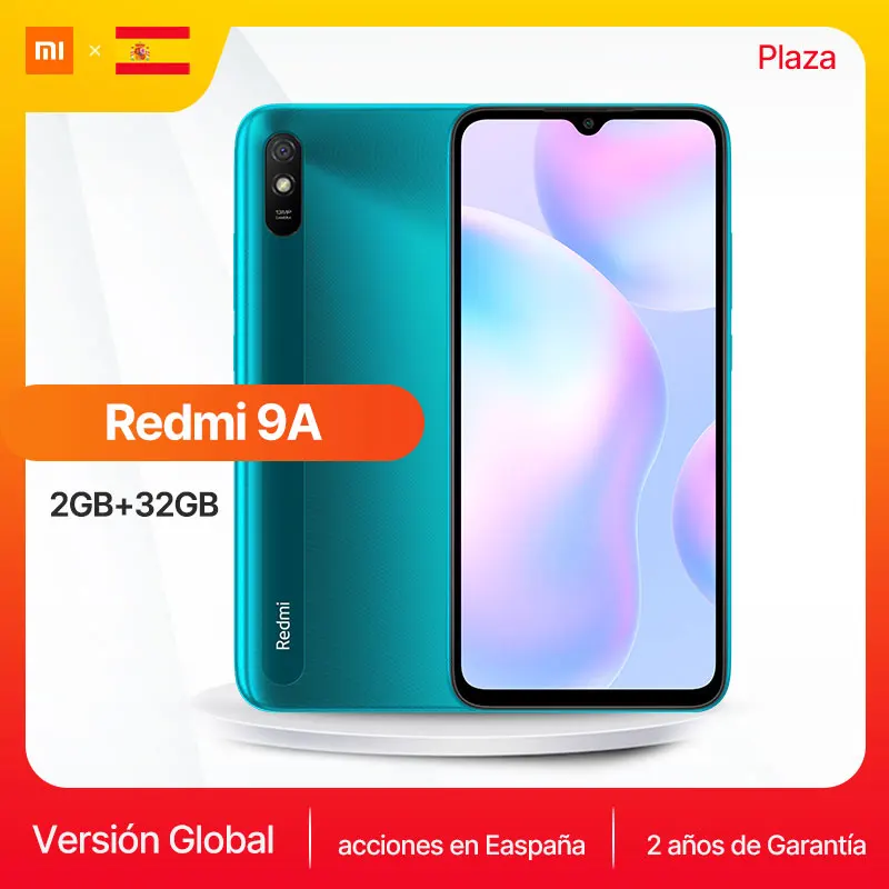 Gobal версия Redmi 9A 2 ГБ 32 смартфон 5000 мАч MediaTek Helio G25 6 53 &quotHD 13MP AI камера|Смартфоны| |