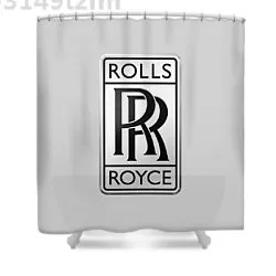 Водонепроницаемая занавеска для душа s Rolls-Royce, занавеска для душа, полиэфирная ткань, занавеска для ванной комнаты с 12 крючками