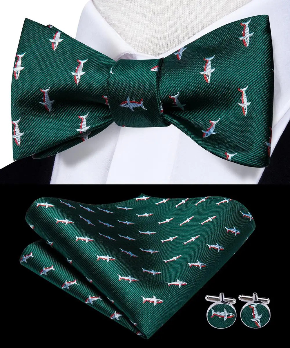 LH-2010 Hi-Tie, брендовый мужской галстук-бабочка, набор, галстук-бабочка, зеленая Рождественская бабочка, галстук для мужчин, свадебные носовые запонки, галстуки-бабочки для мужчин