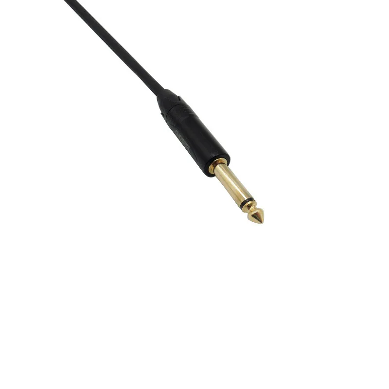 Mono Channel 6.35mm Male to BNC Q9 Male Audio Extension Cable