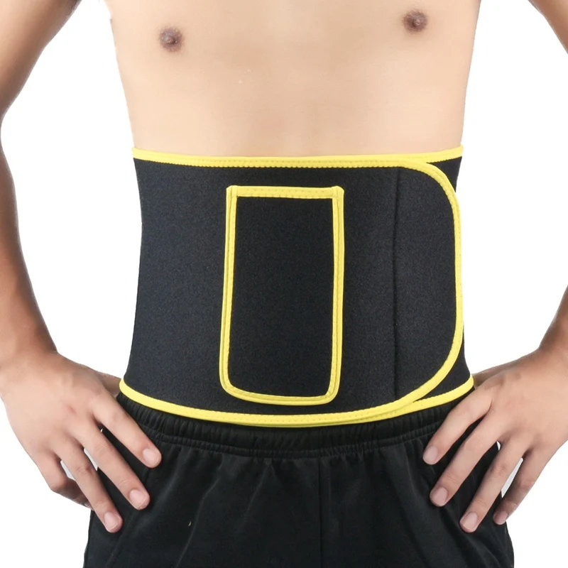 Waist Belt Protection Adjustable Compression Sweating Slimming Wrap Trainer Exercise Gym Fitness Women Men's Sportswear