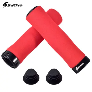 

Bicycle Grips Bike Sponge Handlebar Grips Ultraight Cycling Handlebar Grips Anti-skid Shock-absorbing Soft Bike Grips for MTB