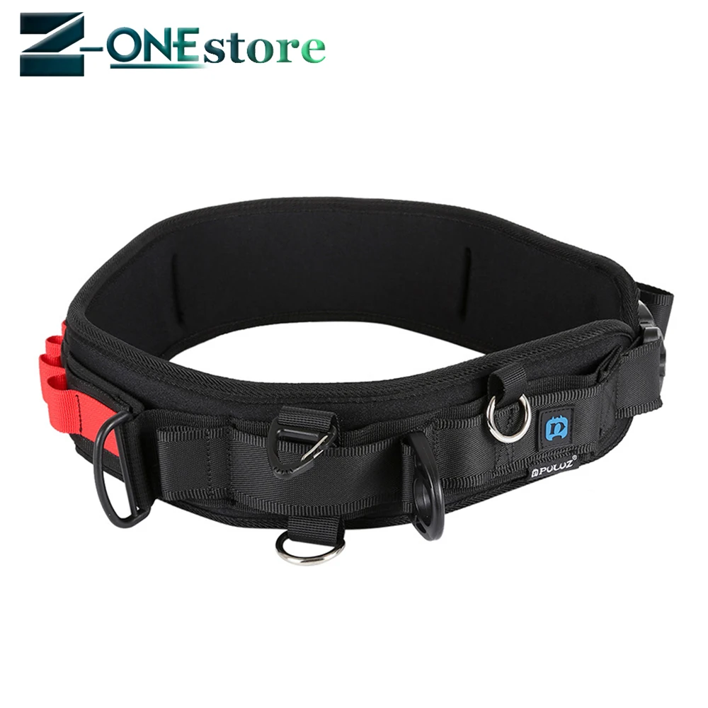 PULUZ Camera Waist Belt Multi-functional Bundle Waistband Strap with Hook Photography Backpack for SLR/DSLR Cam | Электроника