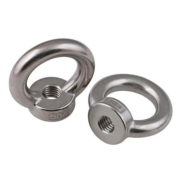 Dadi A Occhiello M10 In Acciaio Inox 304 - Per Sollevamento E Sospensione | Dadi Ad Anello Professionali - Foto 7