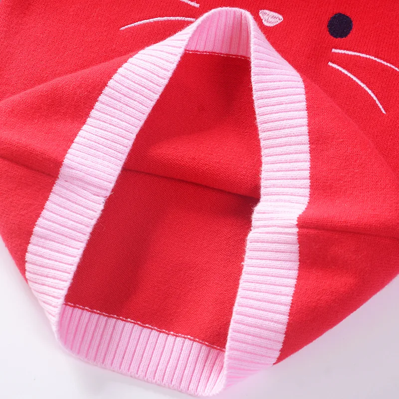 

Infant Sweater 2019 Autumn And Winter New Style Baby Cartoon Pullover Sweater Skirt 1 Years Old Baby bao tong Tops Sweater Batch