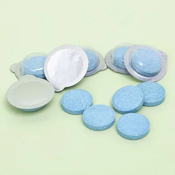 

10x Car Wiper Sloid Tablet Window Soild Glass Cleaner for BMW G30 E53 E60 E61 E63 E65 E81 E82 E83 E87 E90 E91 X5 M Accessories