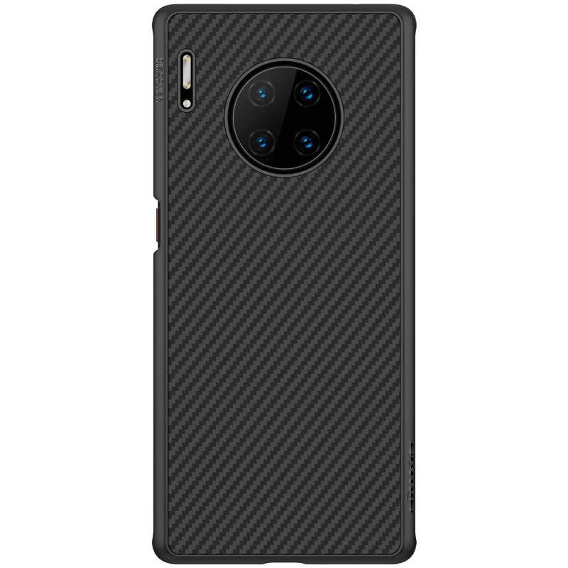 Черный Для huawei mate 30 Pro чехол NILLKIN высшего качества из синтетического углеродного волокна PP пластиковый жесткий чехол-накладка для huawei mate 30 pro - Цвет: Черный