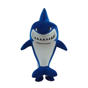 

Blue Shark Mascot Costume Suits Cosplay Party Game Dress Outfits Clothing Advertising Carnival Halloween Xmas Easter Adults
