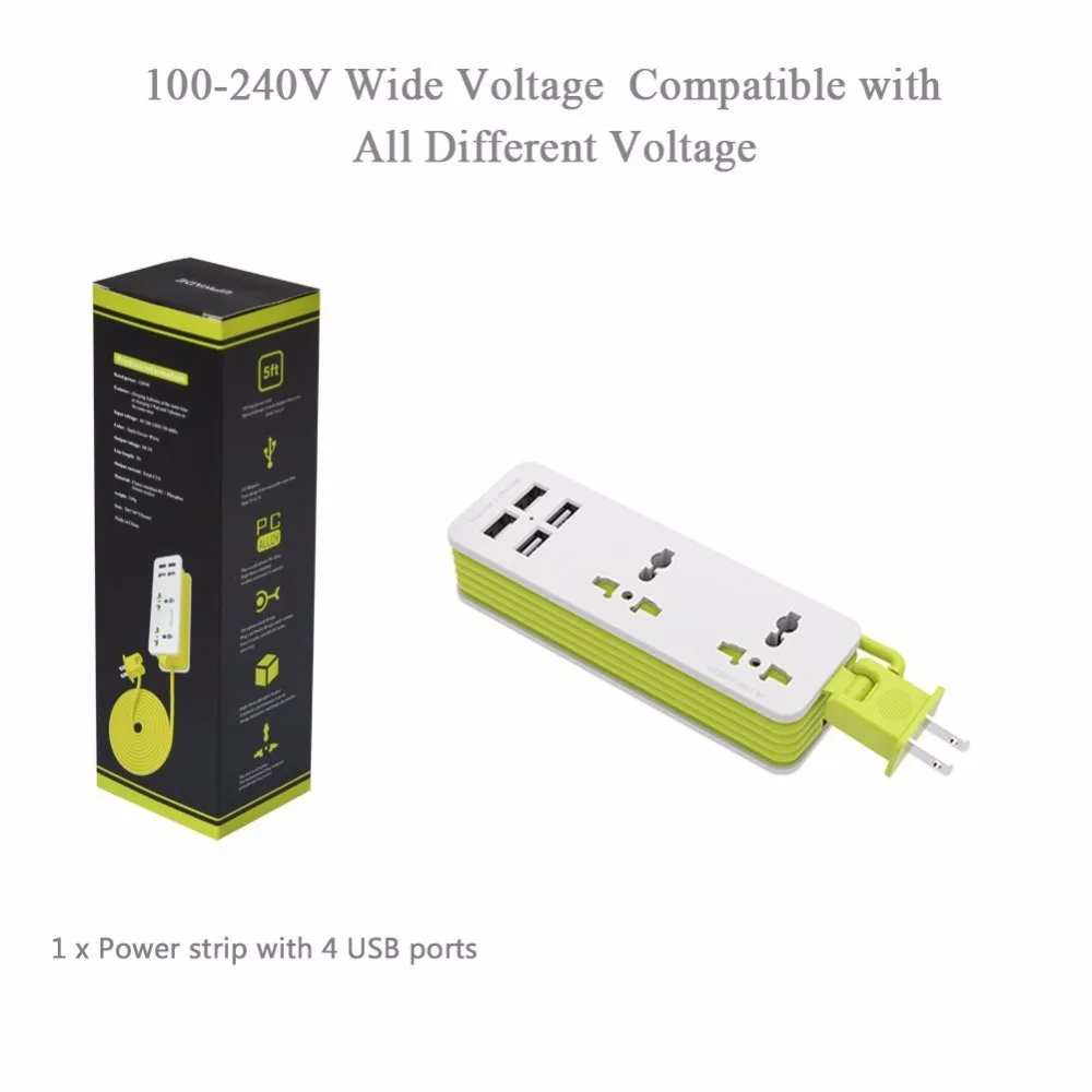 Сетевой адаптер с защитой от перенапряжения для рабочего стола 1/2 универсальная