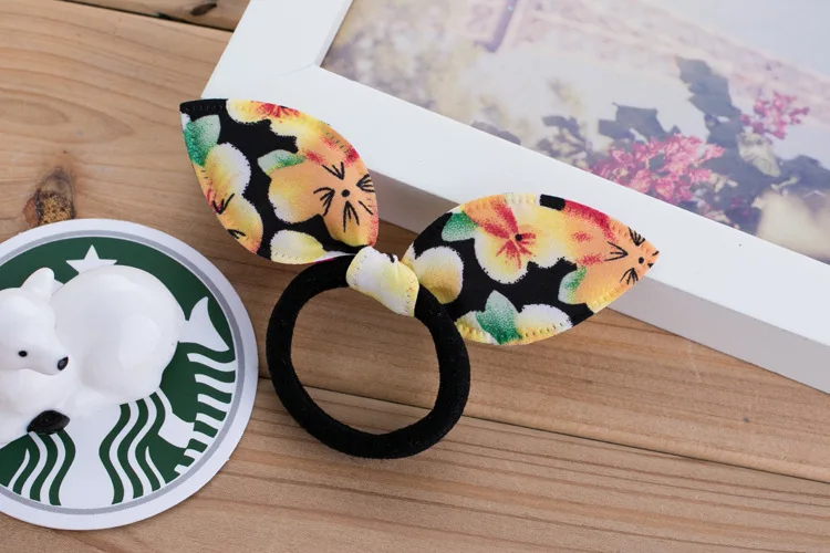 Scrunchie Elastico Per Capelli In Seta Con Fiocco - Variation_Master - CH - Foto 7