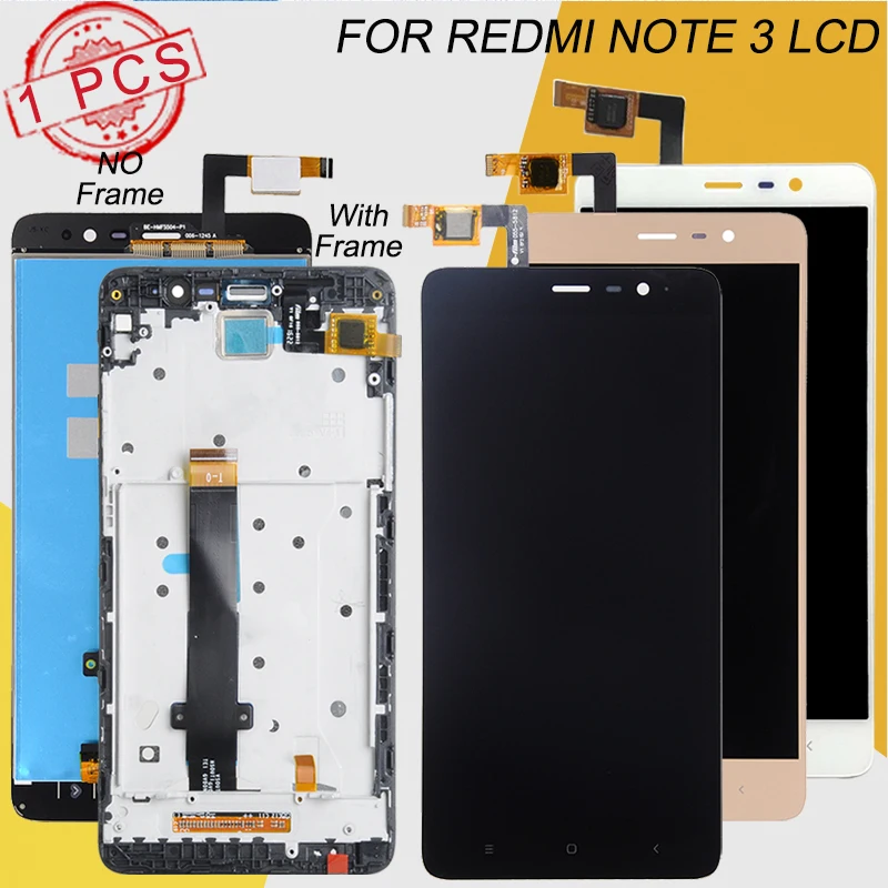Дигитайзер сенсорного экрана в сборе для Xiaomi Redmi Note 3 150 мм|Экраны мобильных