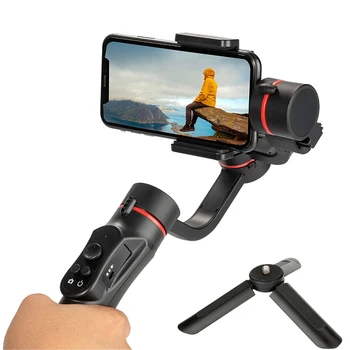 

H2 3 Axis Handheld Gimbal USB Charging Video Record Universal Adjustable Direction Smartphone Stabilizer with Stand