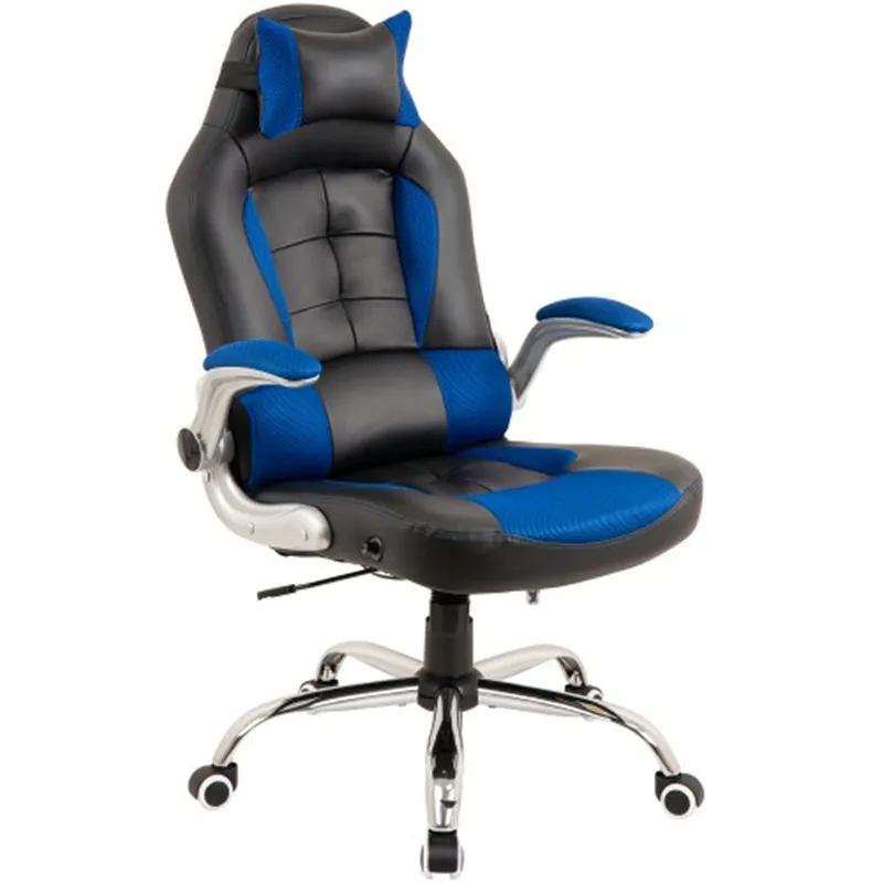 Современное эргономичное офисное кресло с высокой спинкой, гоночный стиль, откидной компьютерный игровой стул, поворотное сиденье-игрушка
