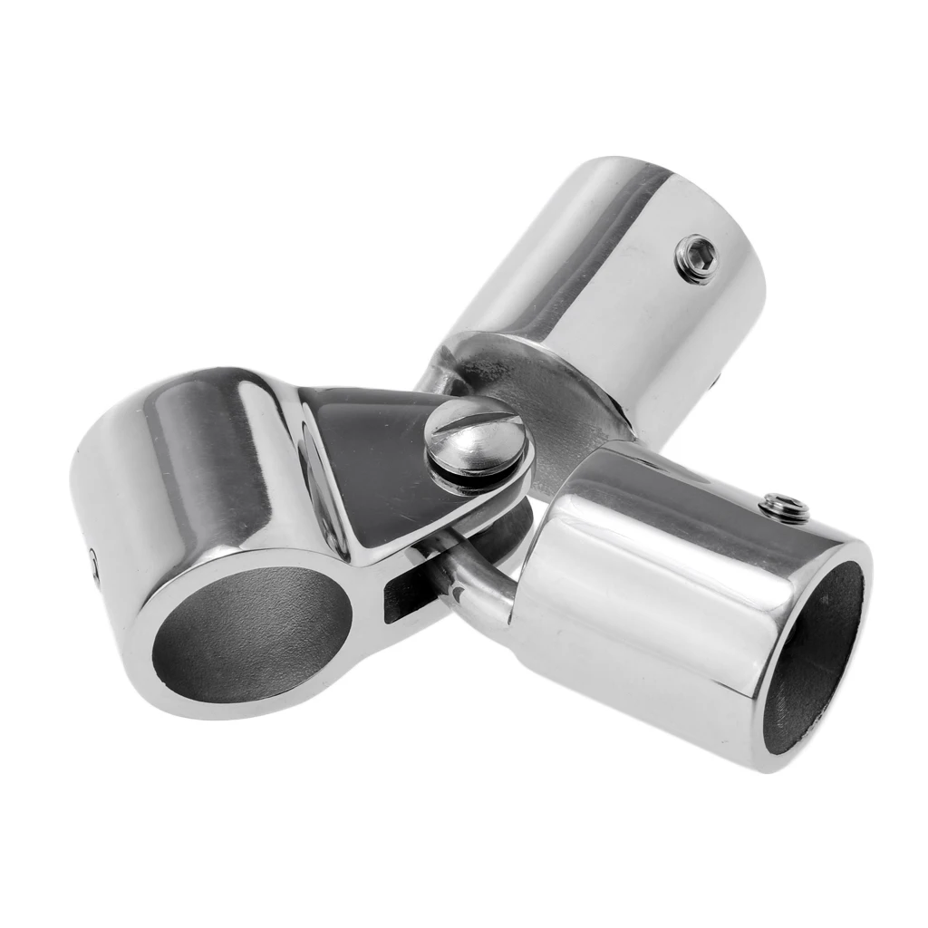 Heavy Duty 316 Stainless Steel Boat Eye End Marine Bimini Top Cap Fittings - 22mm