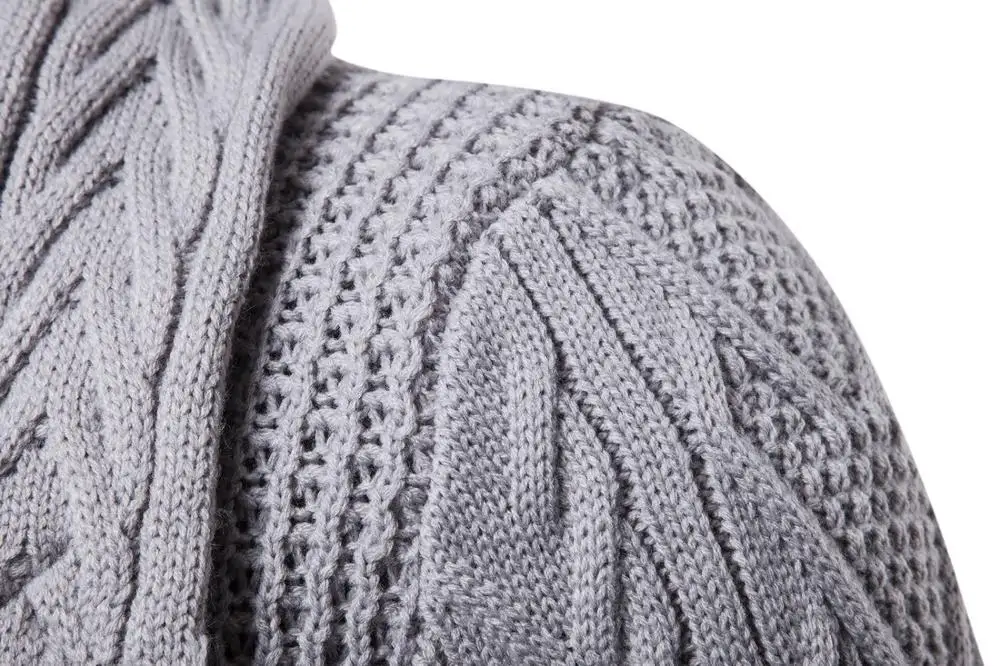 Мужской повседневный облегающий свитер с буквенным принтом для сохранения