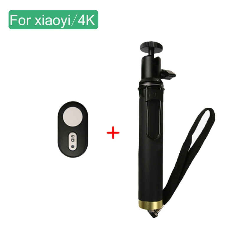 

Bluetooth Wireless Remote Control + Monopod Selfie Stick For Xiaomi Yi Xiaoyi 1 2 4K Yi Lite Action Camera Accessories Kit