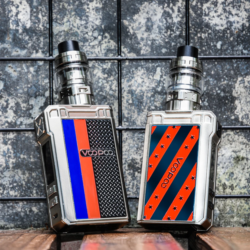VOOPOO ALPHA Zipper MINI 120 Вт комплект модов 4400 мАч батарея 4 мл MAAT танк распылитель паровой испаритель электронная сигарета