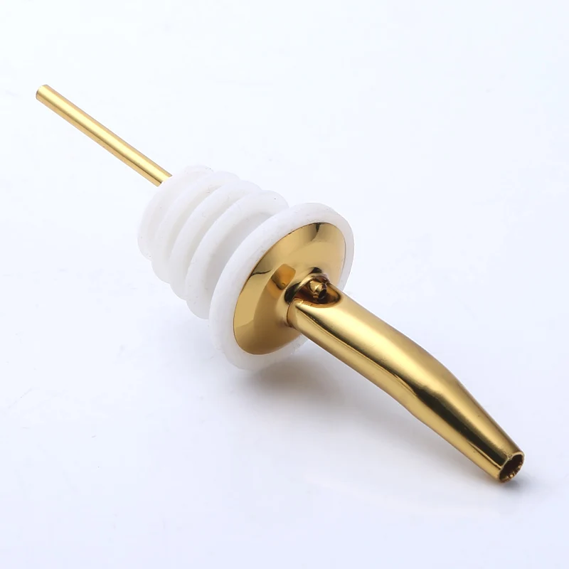 Бутылка для вина с золотым спиртовым спиртом бутылка выливной носик барная