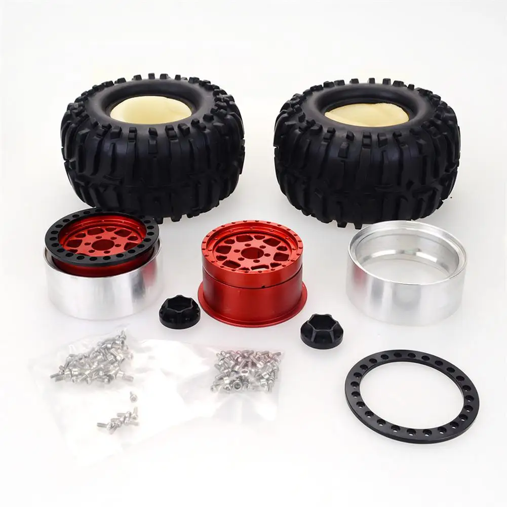 1/10 RC Гусеничный грузовик колеса шины для Redcat HPI FTX Mauler TRAXXAS TRX4 RGT тяги хобби основатель II осевой SCX10 II VRX гонки