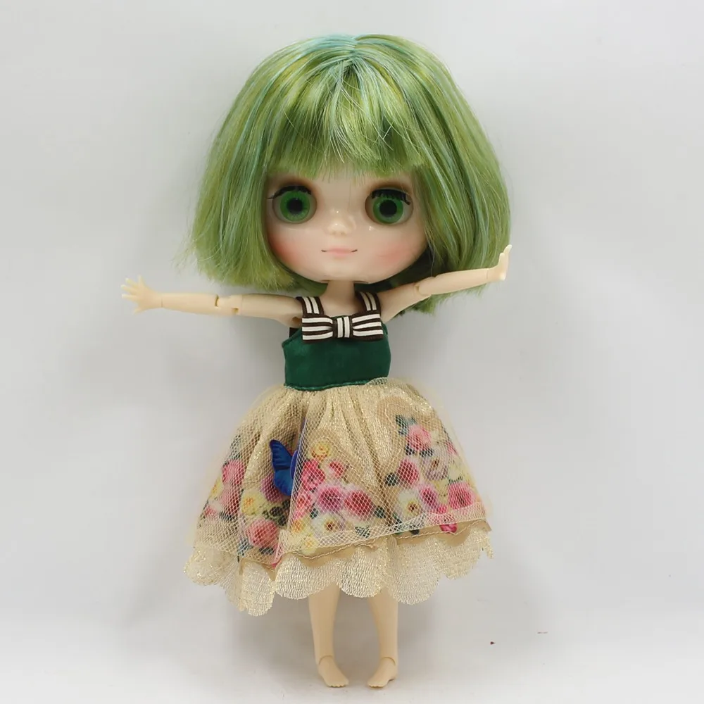 Middie Blythe Doll le Gruaig Il-datha, Ceann Tilting & Custom Comhlacht Comhcheangailte 1