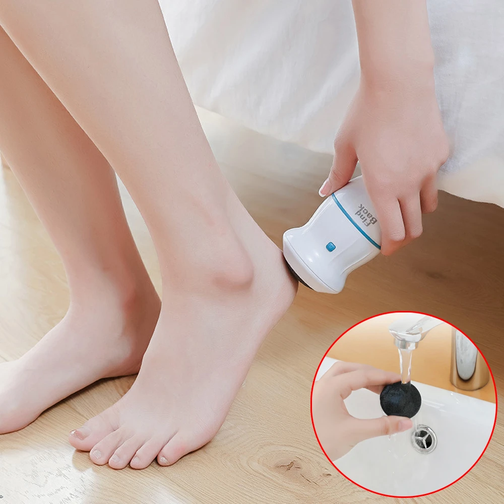 Electric Foot File Grinder Dead Skin Callus Remover Feet Pedicure Tools