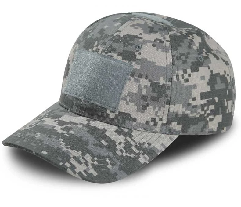 Тактический камуфляжная бейсболка шапка армии США бейсбольная кепка в стиле милитари Для мужчин Пеший Туризм рип-стоп Регулируемый Пейнтбол боевой Охотничьи кепки - Цвет: ACU