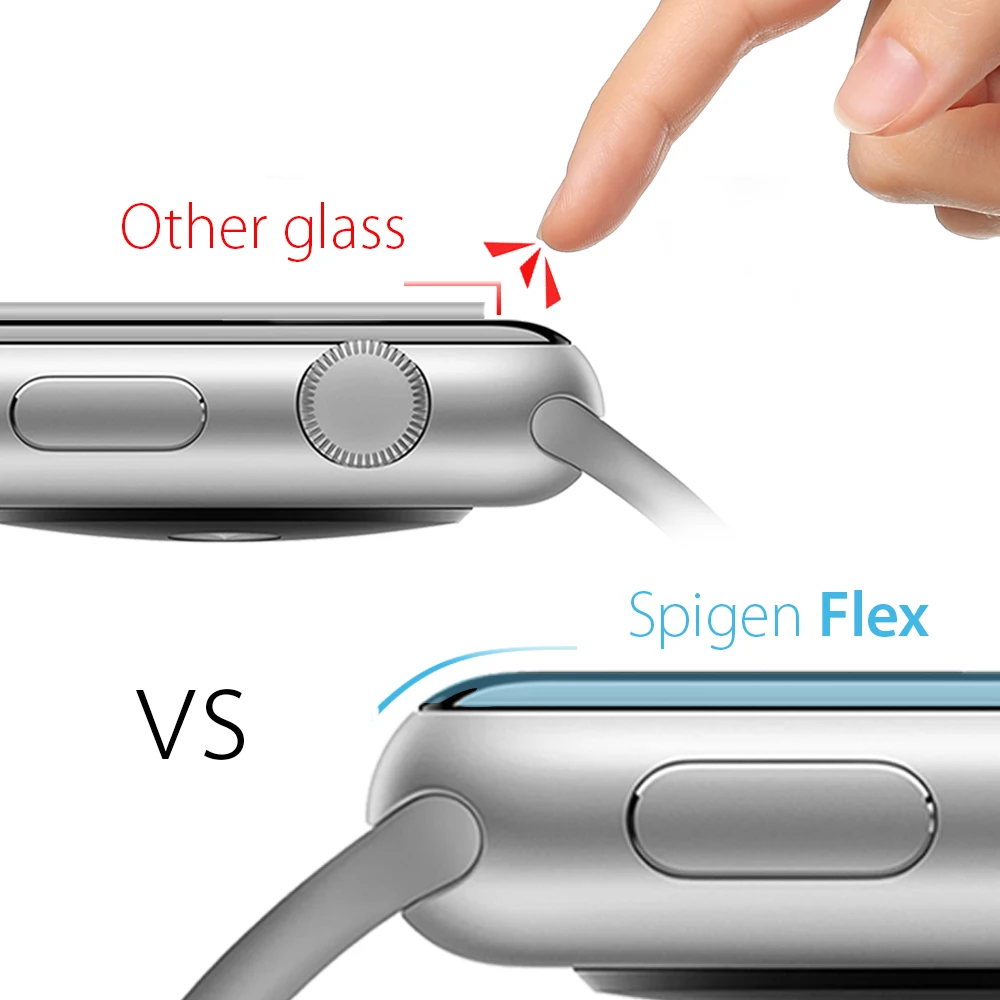 Spigen Неофлекс для наручных часов Apple Watch 5/4(44 мм) Экран протектор гибкий Материал, чтобы предложить полное Экран покрытие 062FL25574