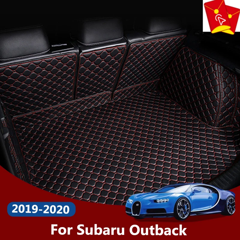 Высококачественная кожаная подкладка для багажника напольный коврик Subaru Outback